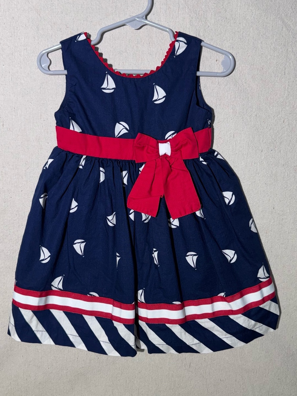 Blueberi Boulevard Nautical Sailboat Dress